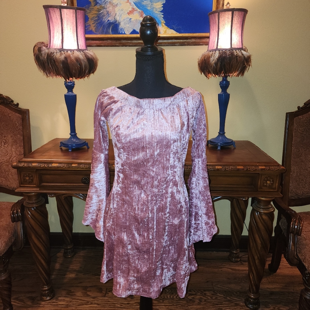 Crushed Velvet Dress size Medium